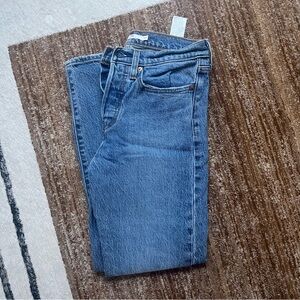 Levi’s Wedgie Blue Straight Leg Women's Jeans